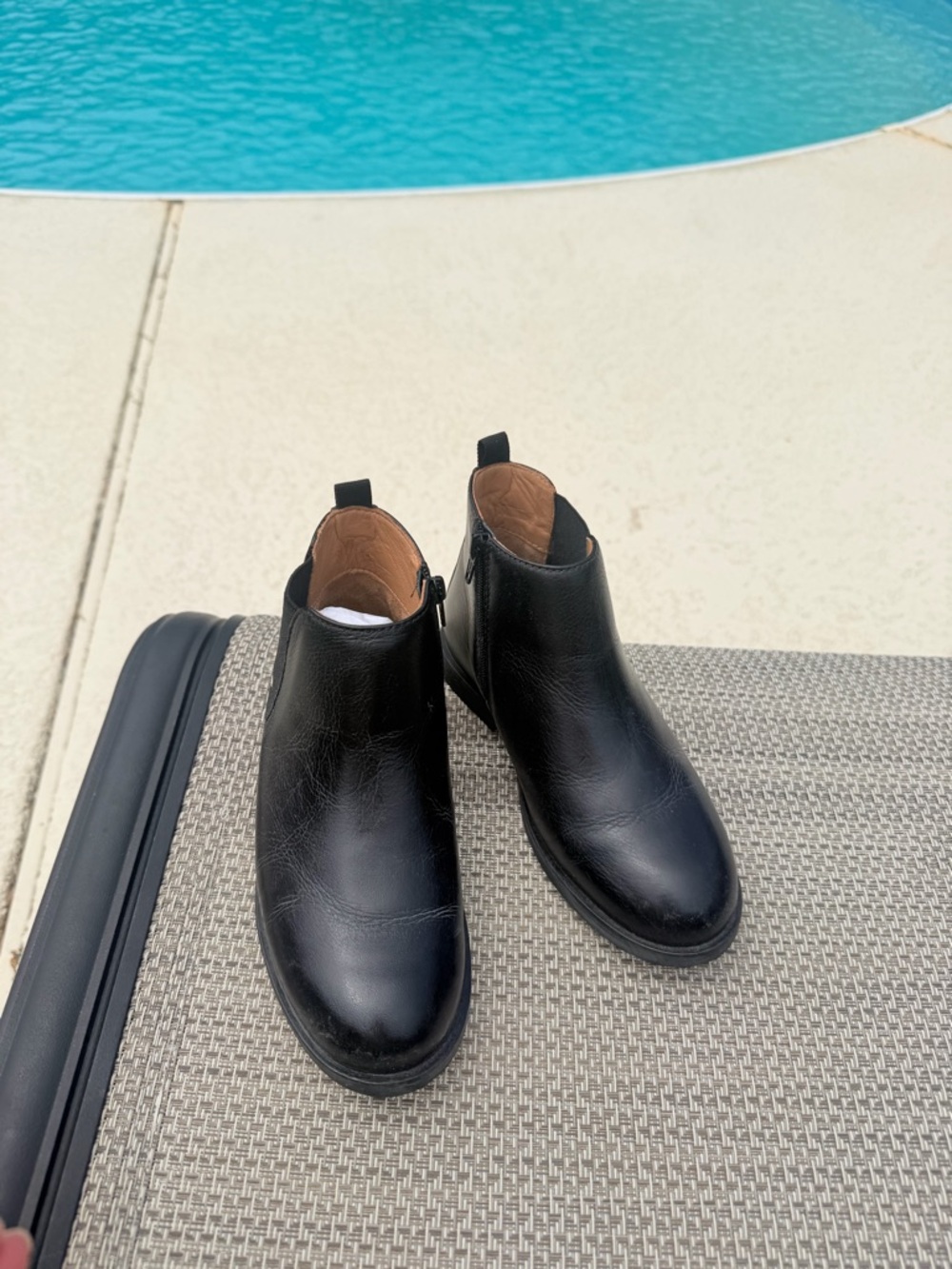 Men's Black Leather Chelsea Ankle Boots